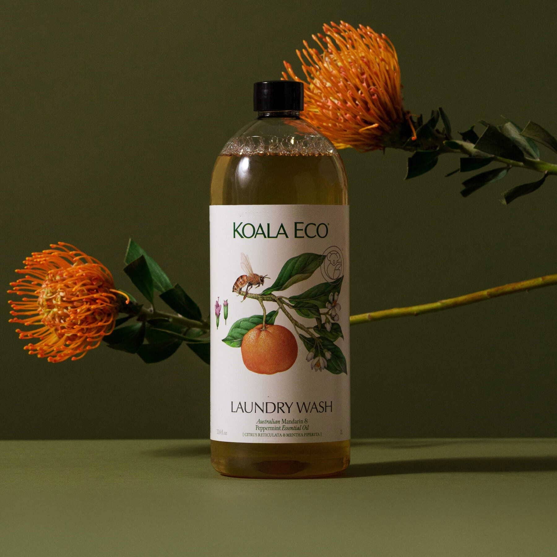 Liquid laundry soap plant based formula