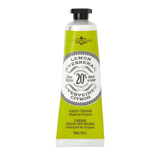 La Chatelaine Lemon Verbena Hand Cream – Ultra-Rich 30ml with Shea Butter & Argan Oil