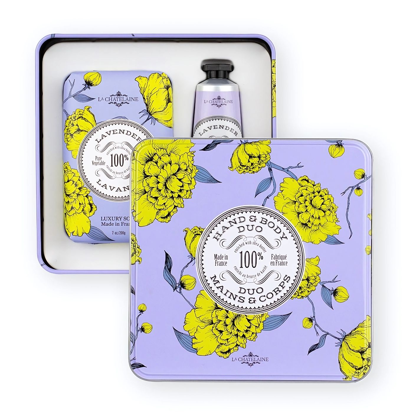 La Chatelaine Lavender Hand & Body Duo Gift Set