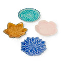 Leaf & Flower Plate Set (4.75")