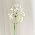 Realistic baby's breath floral décor white