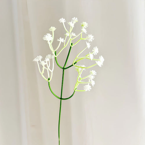 Realistic baby's breath floral décor white