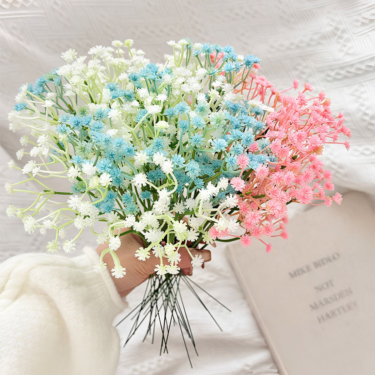 Artificial gypsophila flower stem