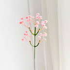 Realistic baby's breath floral décor pink