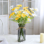 Realistic faux wildflower stem