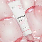 Korean tone up sunscreen with PDRN