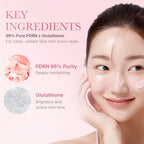 Brightening sunscreen with Glutathione