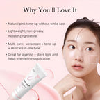 Lightweight Korean facial sunscreen