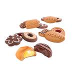 Italian bakery assortment of cookies and pastries