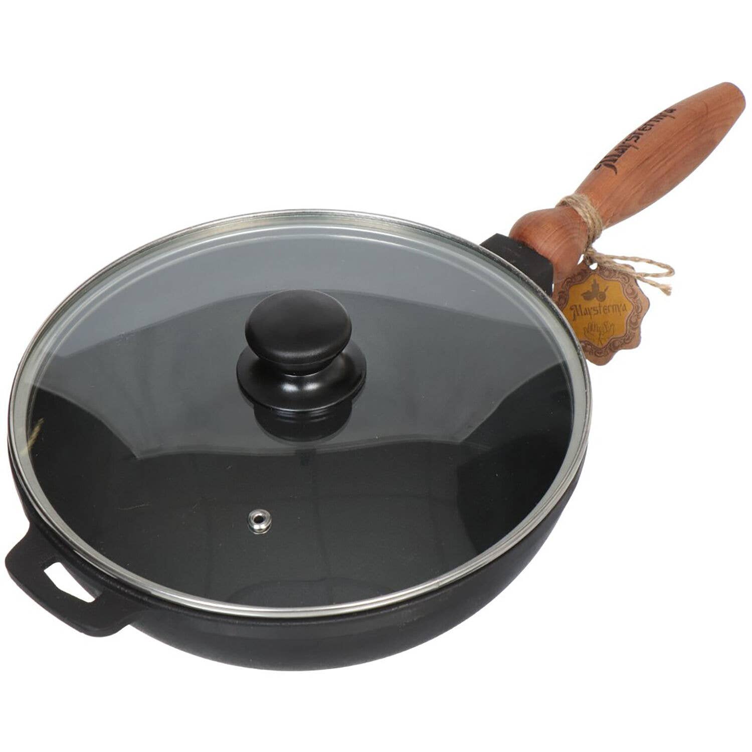 24 cm cast iron skillet made in Ukraine