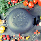 3 L cast iron pot made in Ukraine