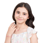 Bloomy Joy Bracelet on Model - Shen Yun Collections