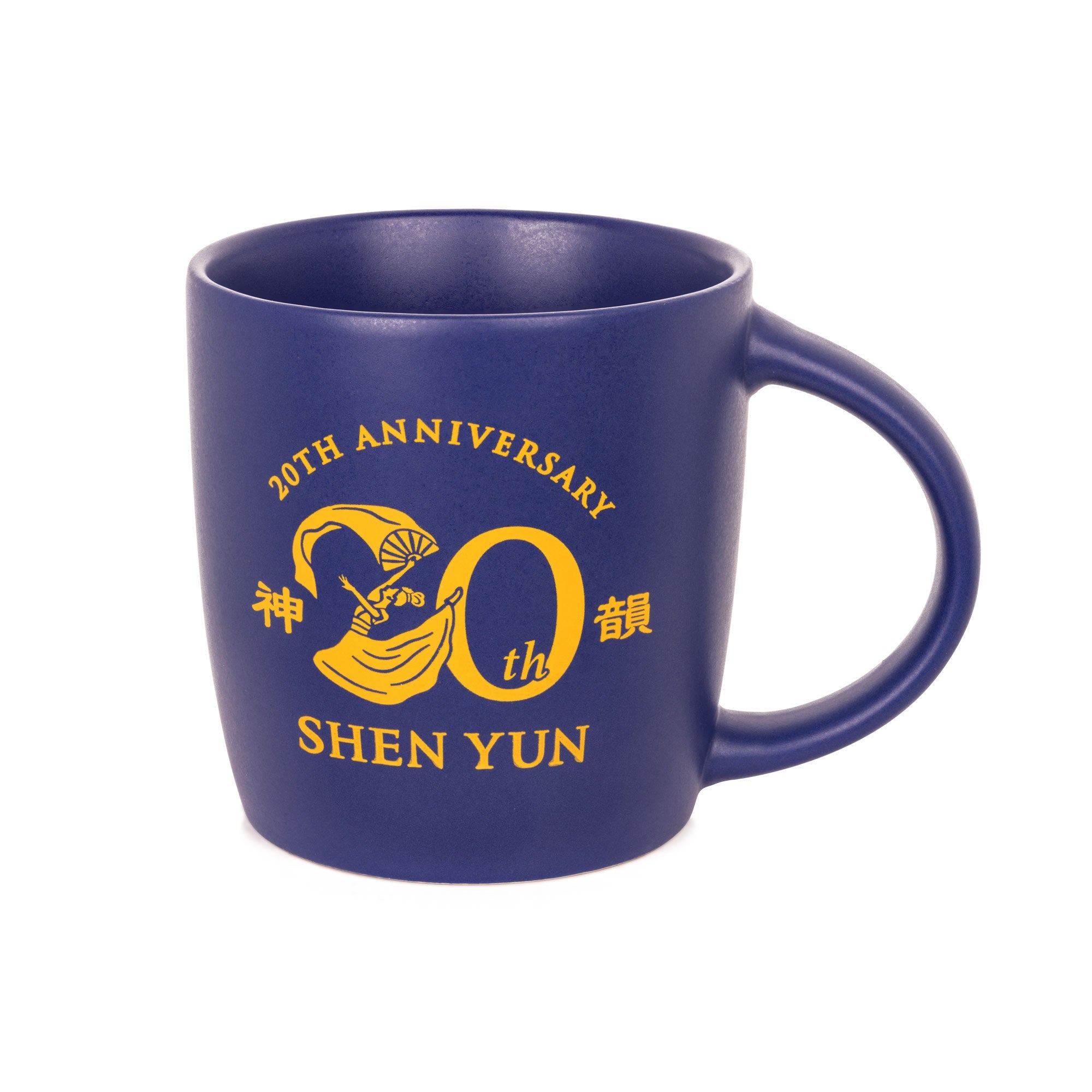 Shen Yun's 20th Anniversary Commemorative Mug Blue - Shen Yun Collections