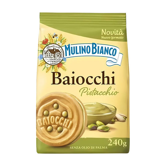 Mulino Bianco Baiocchi Pistachio Cookies