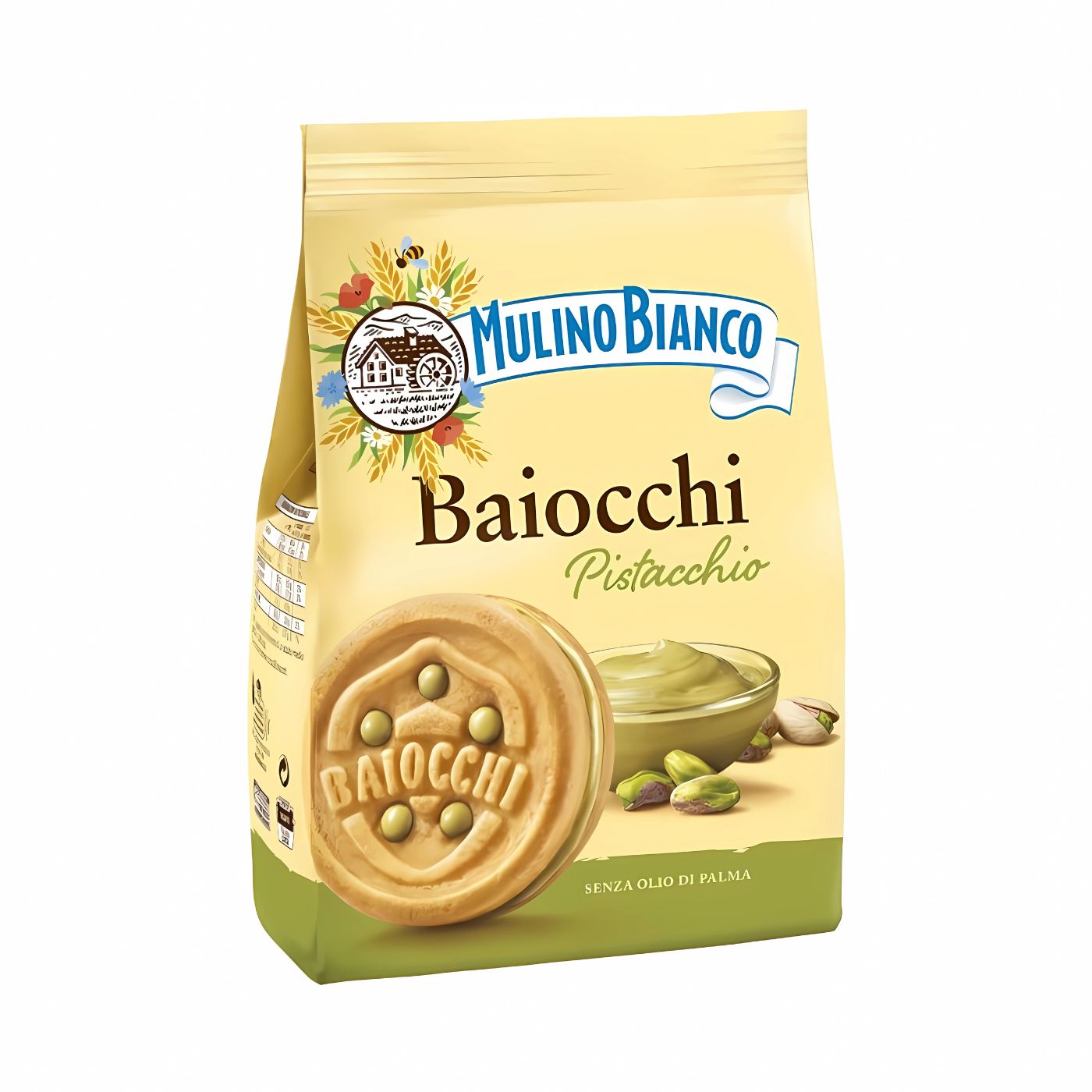 Mulino Bianco Baiocchi Pistachio Cookies