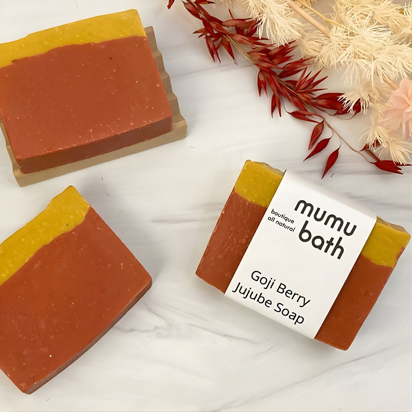 Mumu Bath Goji Berry Jujube Soap