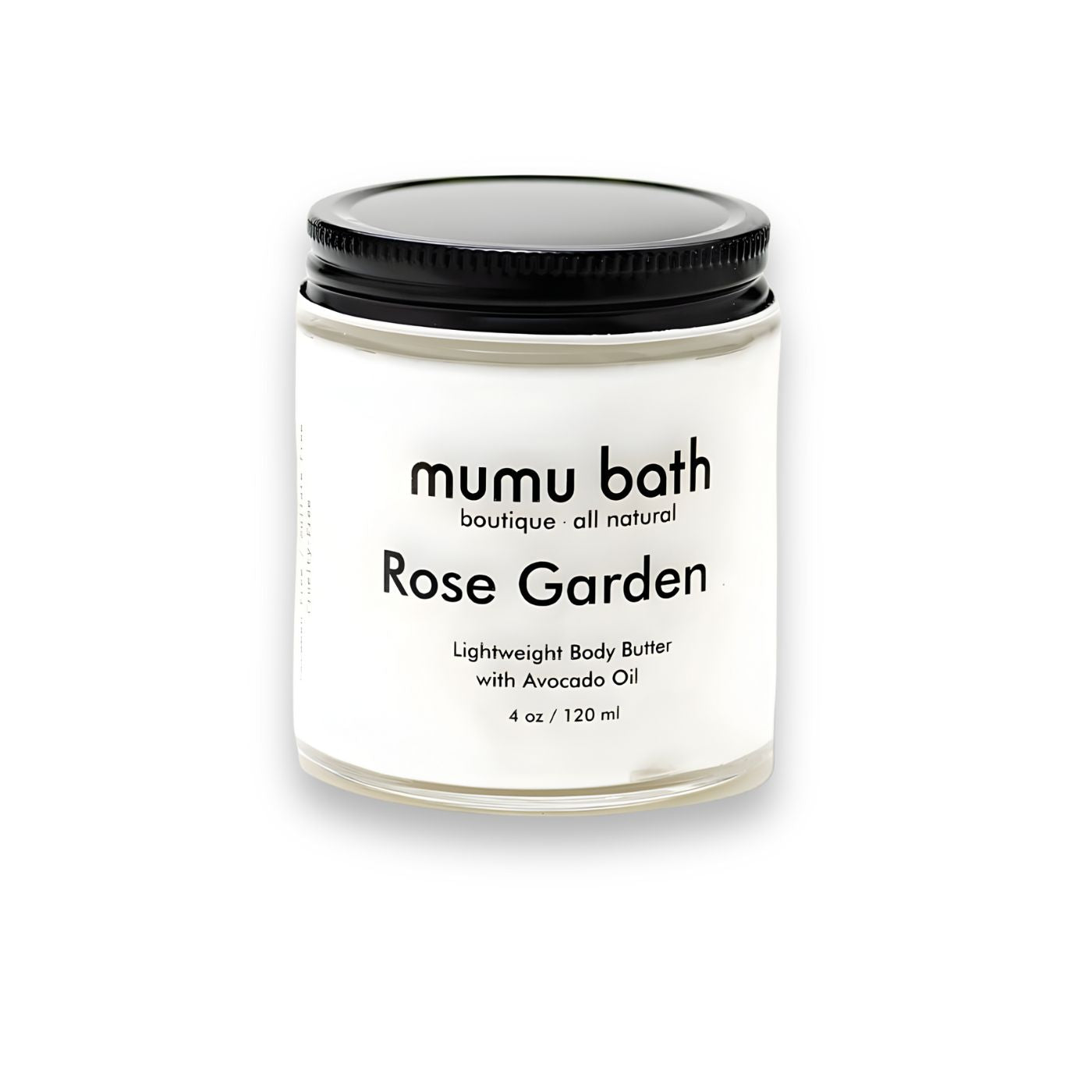 Mumu Bath Lightweight Body Butter with Avocado Oil -Rose Garden (L)