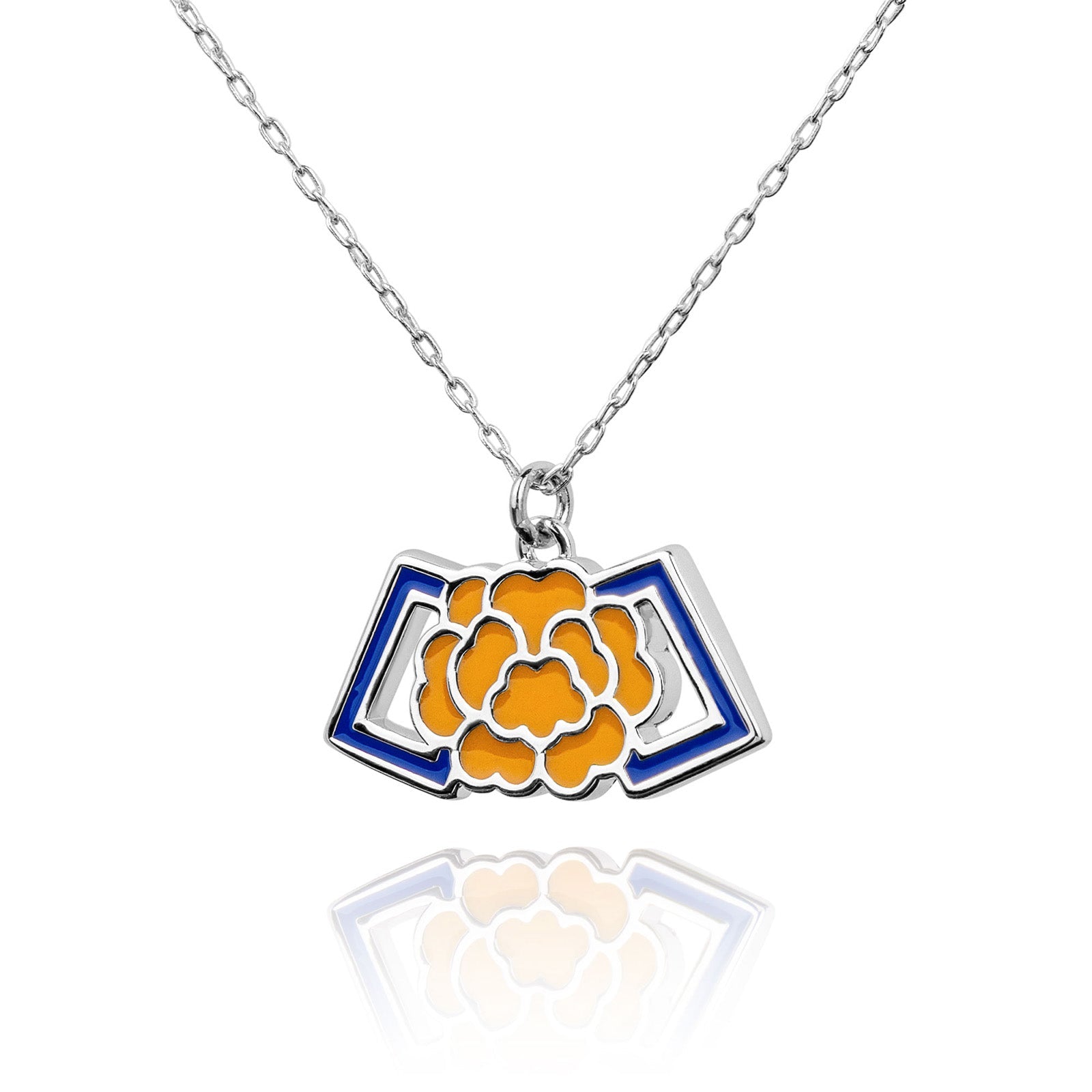 Manchurian Princess Necklace Side View - Shen Yun Collections