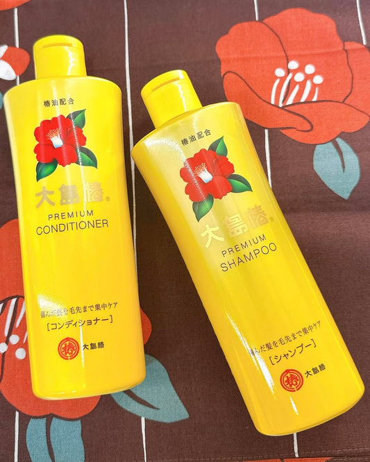 OSHIMA TSUBAKI Premium Shampoo & Conditioner
