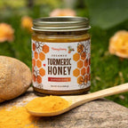 Organic Turmeric Wellness Honey – 100% Raw NY Creamed Honey