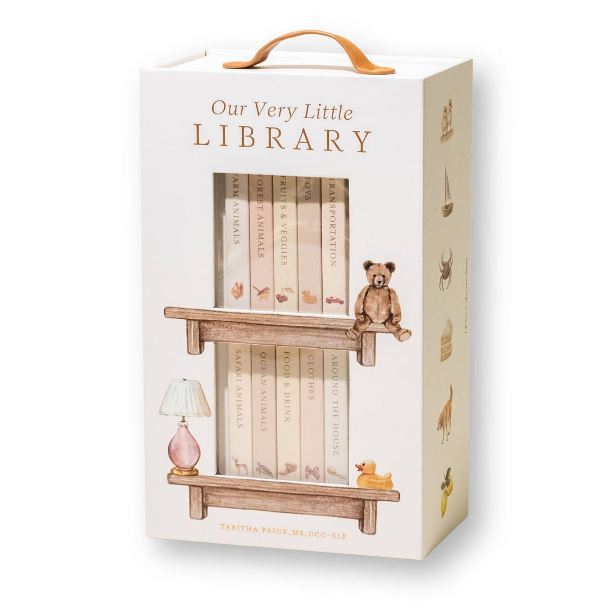 Our Very Little Library 10 mini first words board book boxed set