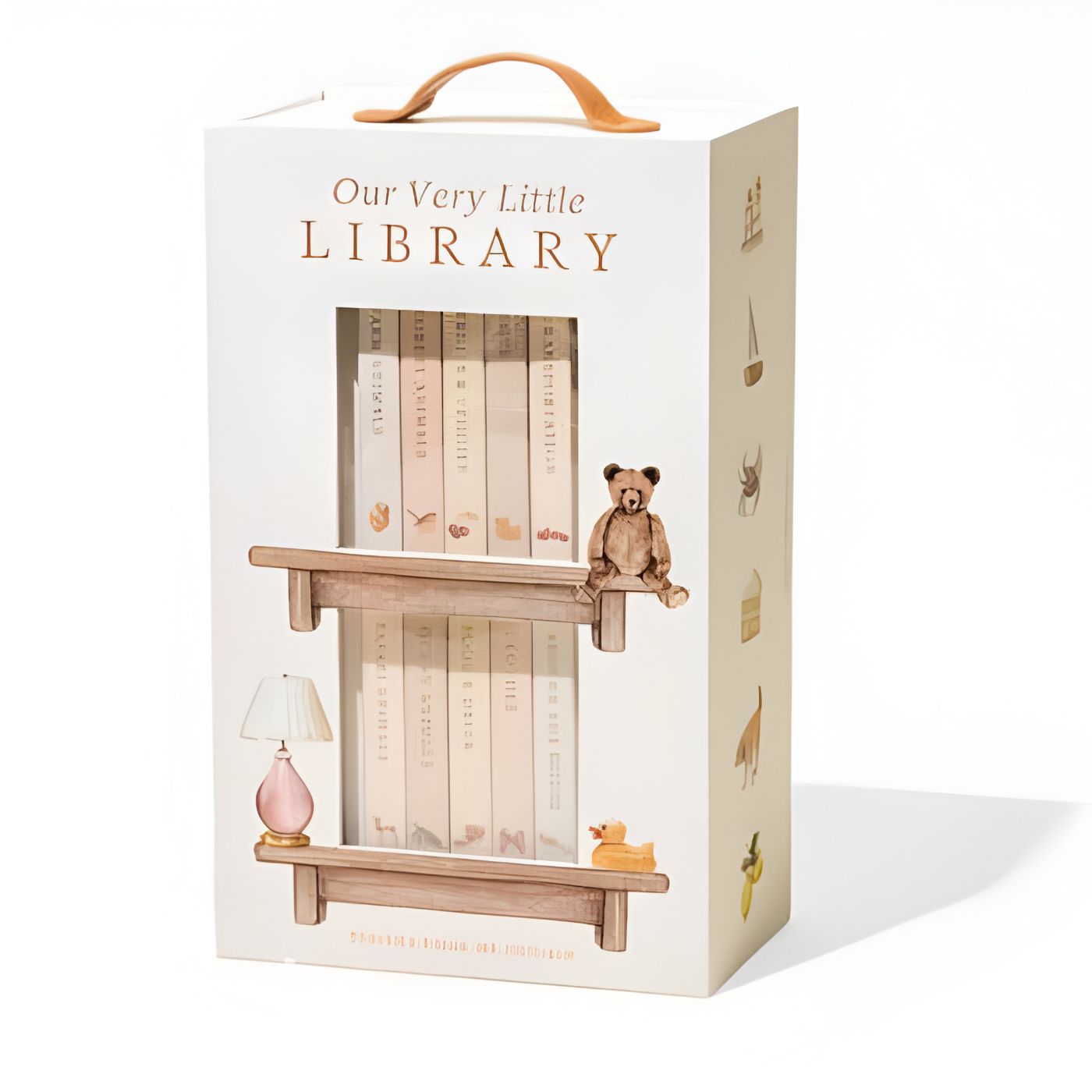 Our Very Little Library mini board book set for babies
