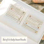 Our Very Little Library mini board book set for babies - set of 10 books