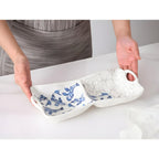 Pampa Bay KOI 2 section serving platter size comparison