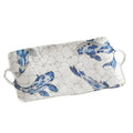 Pampa Bay KOI large serving platter blue design