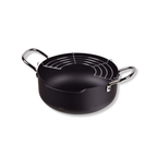 Pearl Iron Cooking Bowl / Tempura  Pan (22cm)