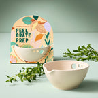 Peel, Grate & Prep Dish with packaging