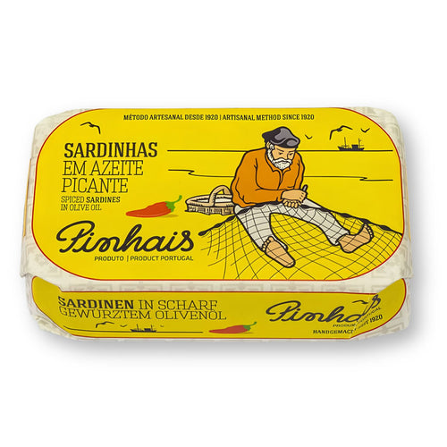 Portuguese spiced sardines in olive oil