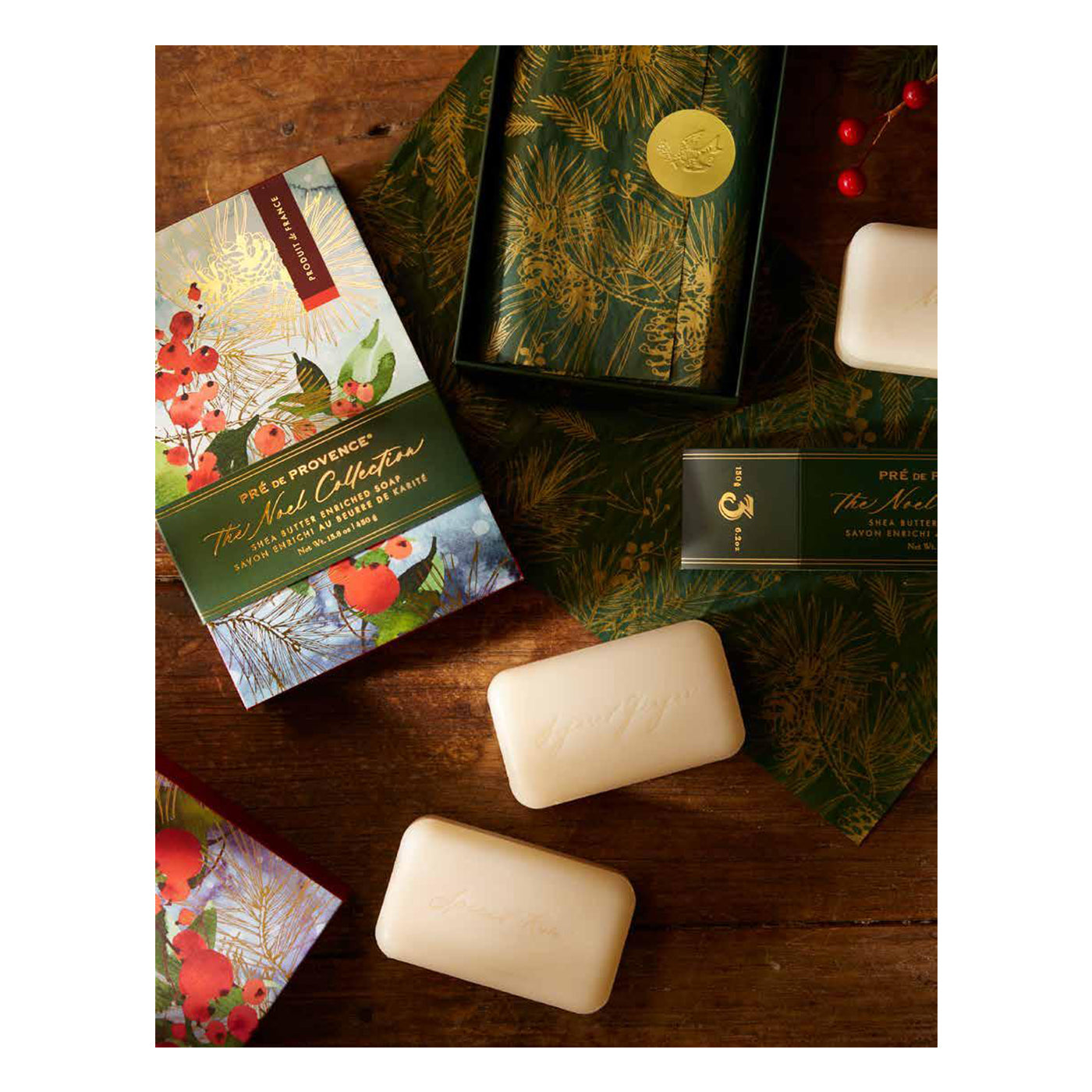 Pre De Provence -  Noel Collection Gift Box (3 x 150g)