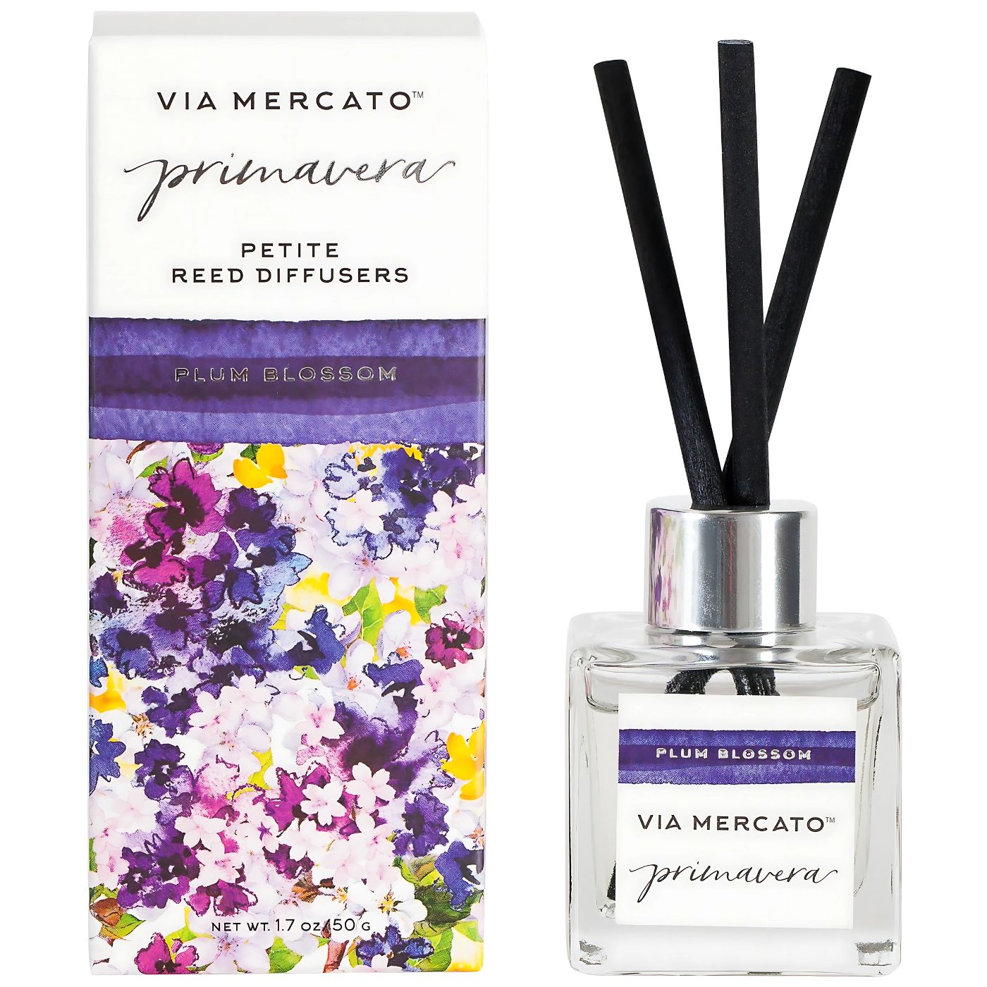 Primavera Petite Reed Diffuser - Plum Blossoms