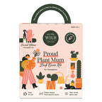 Plant leaf care kit with neem spray and pink glove