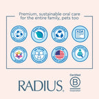 Radius Usda Organic Children's Coconut Banana Toothpaste, 6mo+, 3oz
