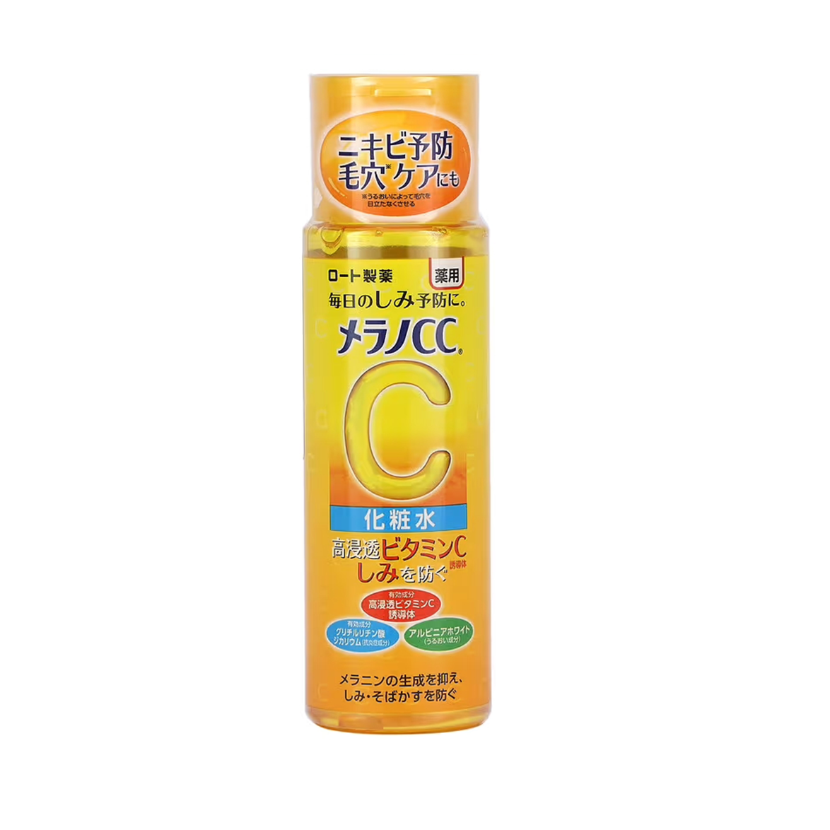 Rohto Melano CC Brightening Lotion 170ml front view