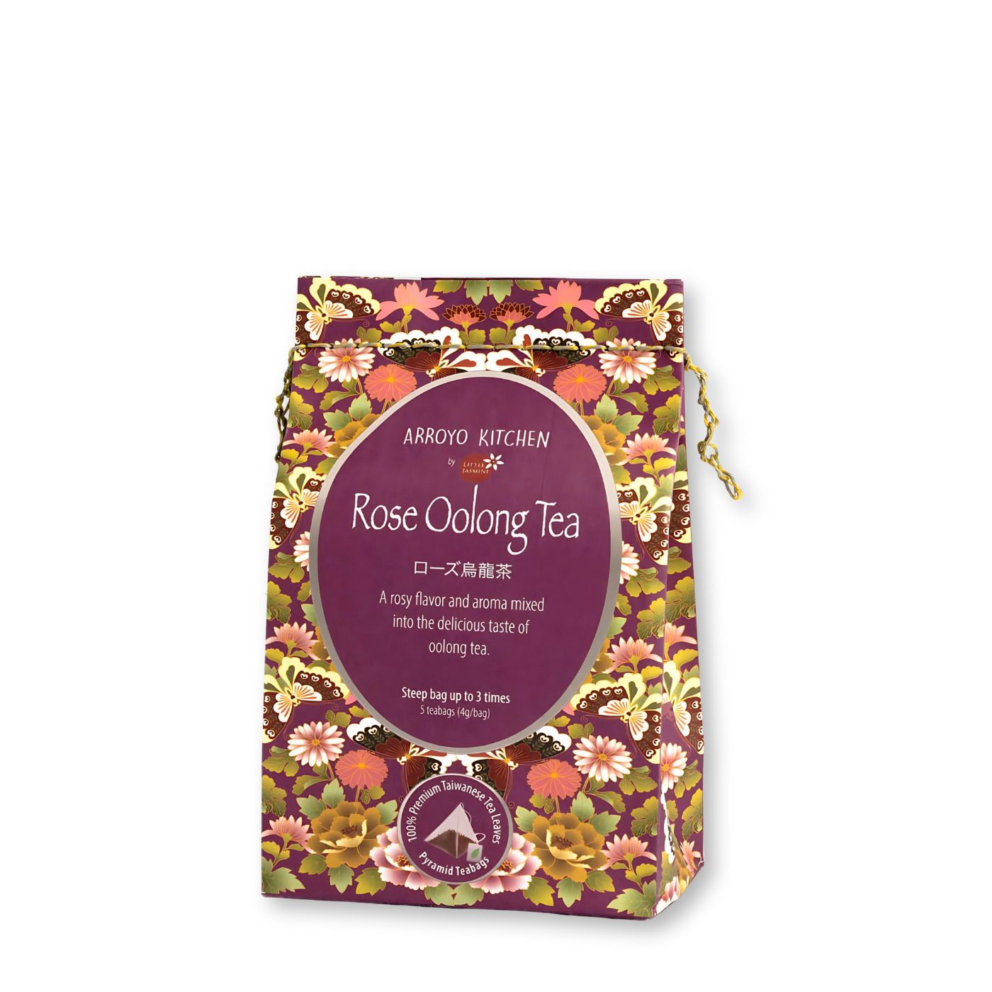 Arroyo Kitchen Rose Oolong Tea Bag