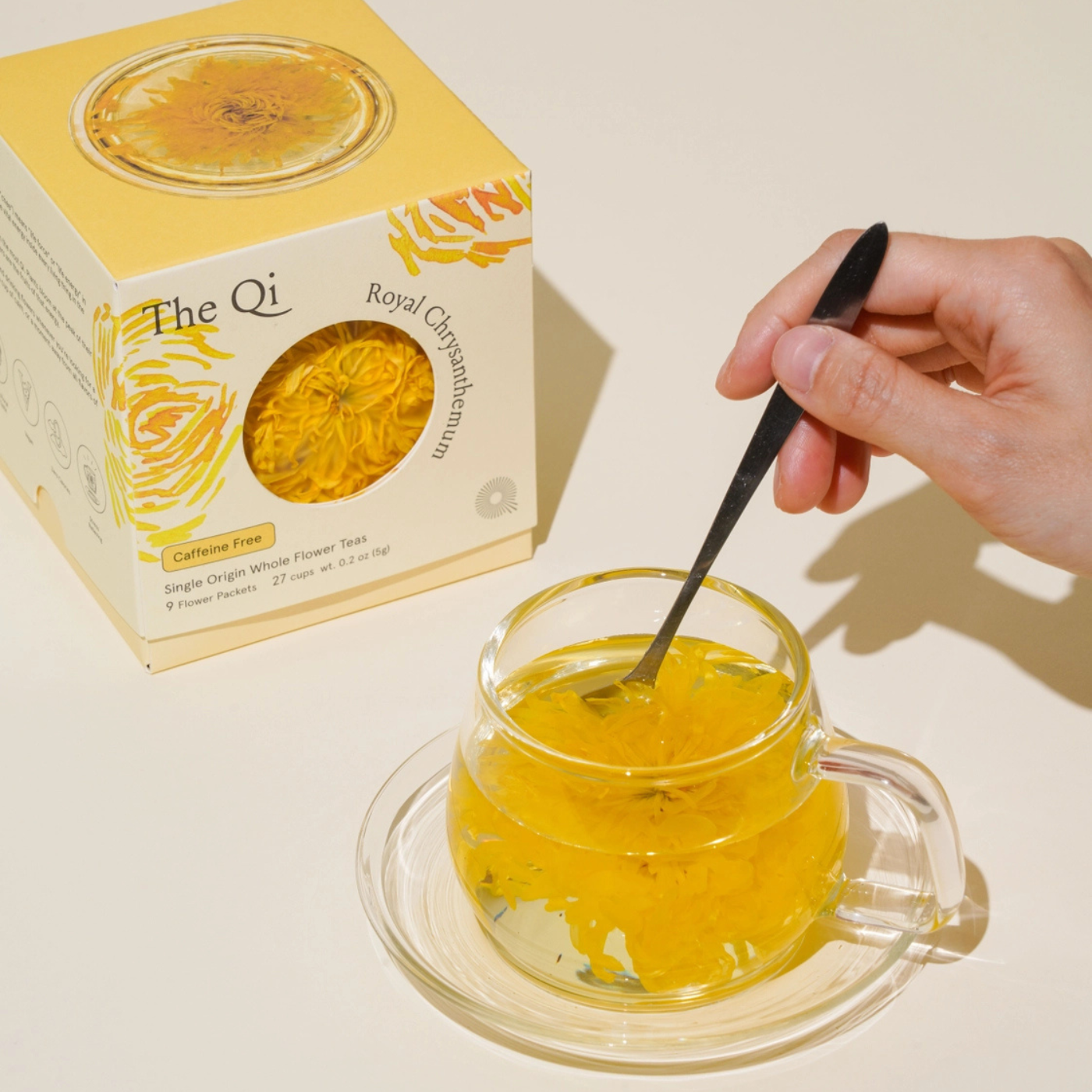 The Qi Floral Detox Tea Tasting Sigle Bag - Chrysanthemum