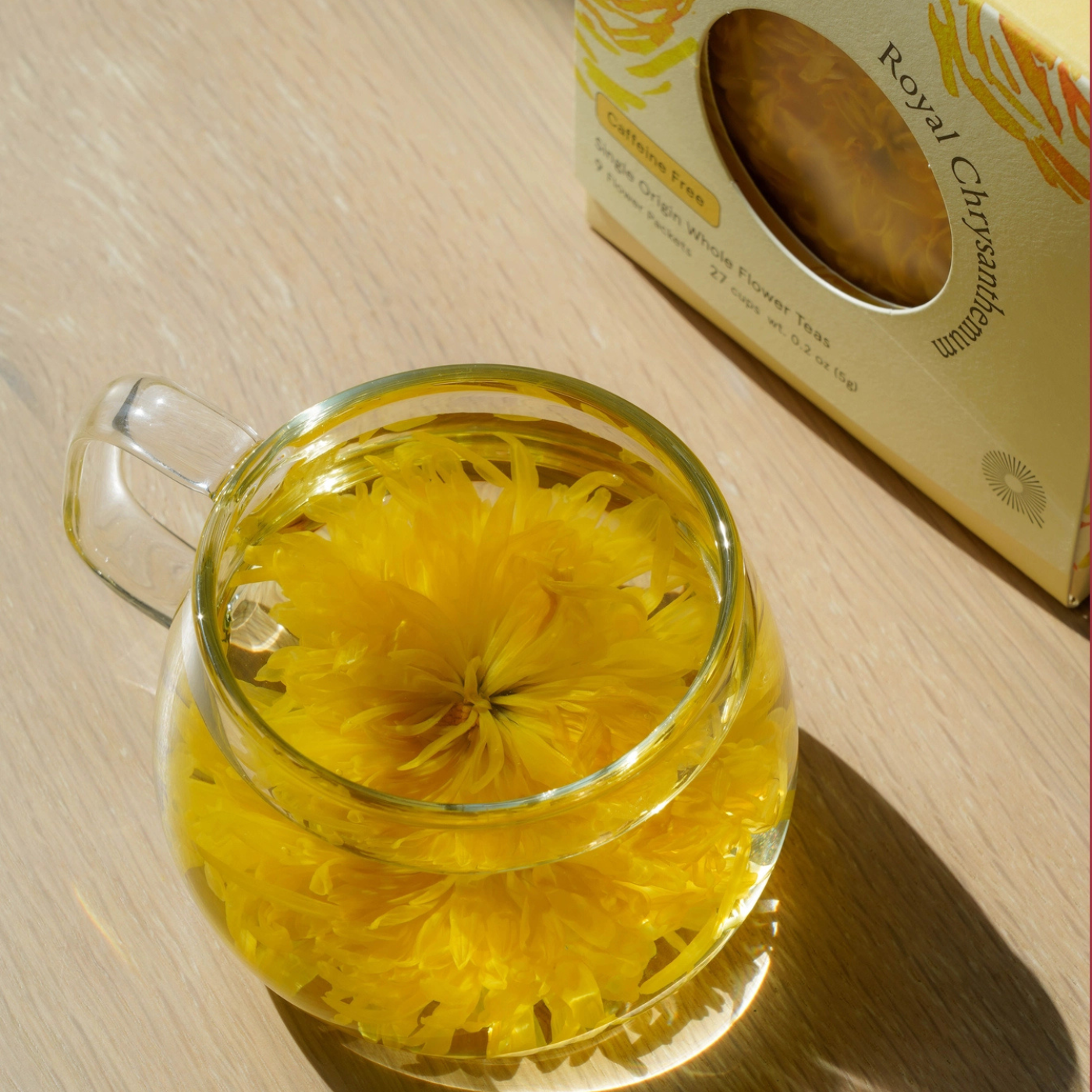 The Qi Floral Detox Tea Tasting Sigle Bag - Chrysanthemum