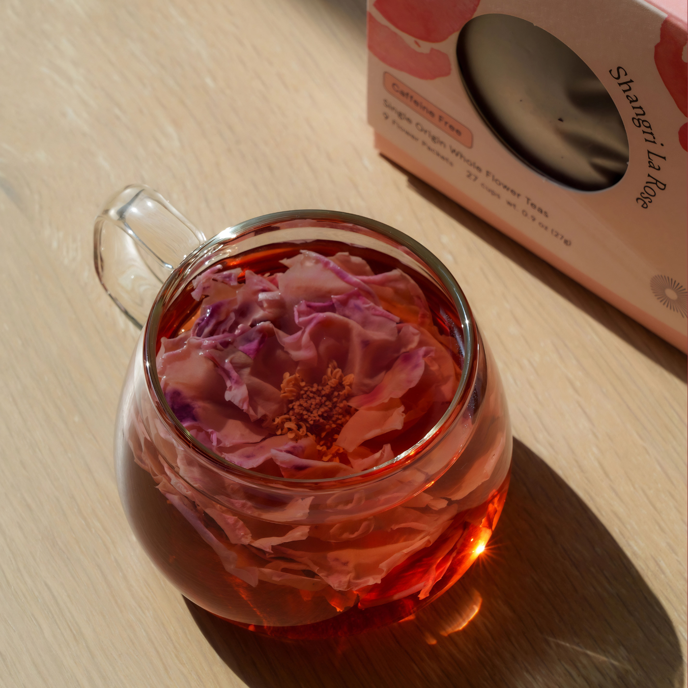 The Qi Floral Detox Tea Tasting Sigle Bag - Rose