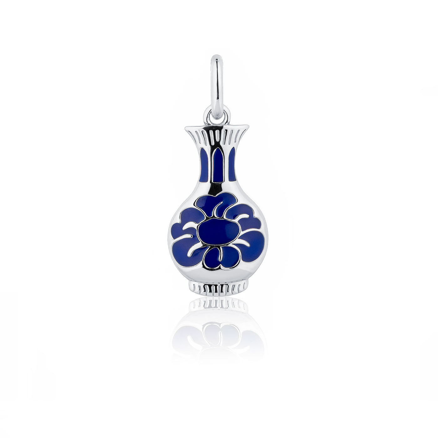 Porcelain Grace Charm Silver - Shen Yun Collections