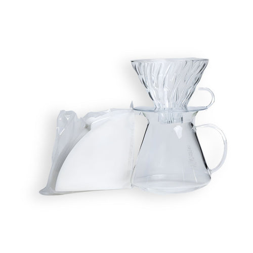 "Simply Hario" V60 Glass Brewing Kit, 600ml