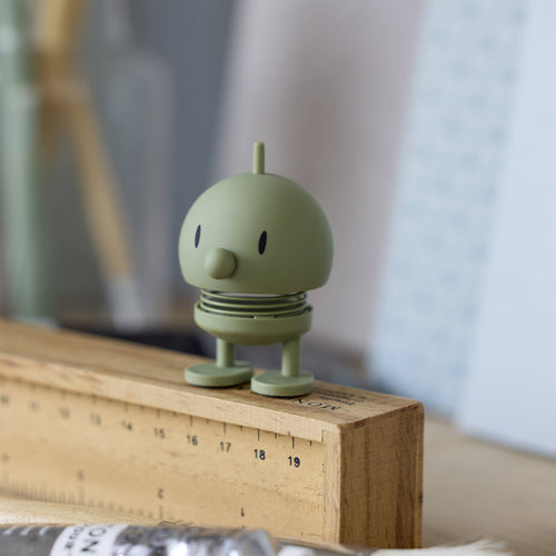Olive green Hoptimist Bumble figurine