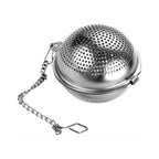 Stainless Steel Ball Tea Infuser, Strainer – 2.1", Rust-Free
