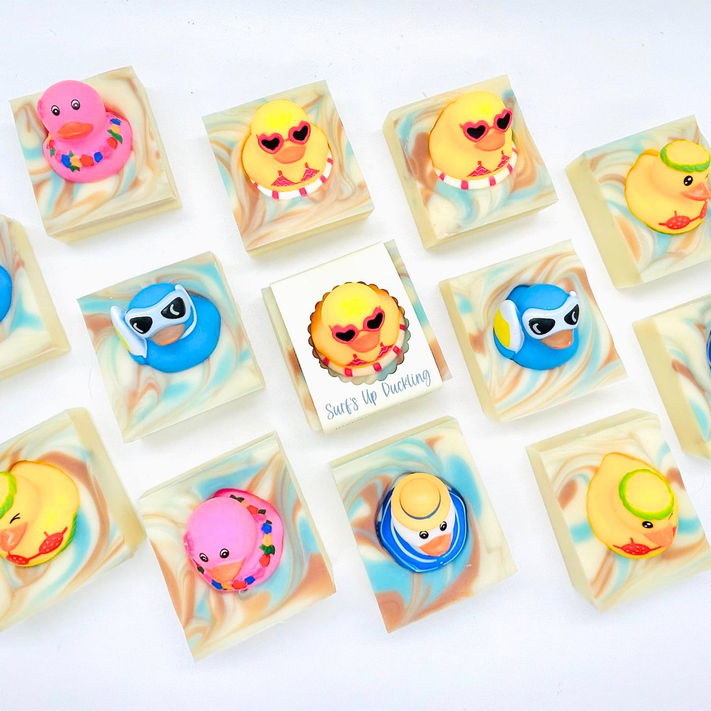 handmade duckling soap bar kids 3