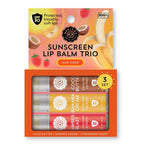 SPF Sunscreen Lip Balm Cocoa Butter Banana cream Strawberry