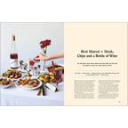 Romantic dinner for two plating meal