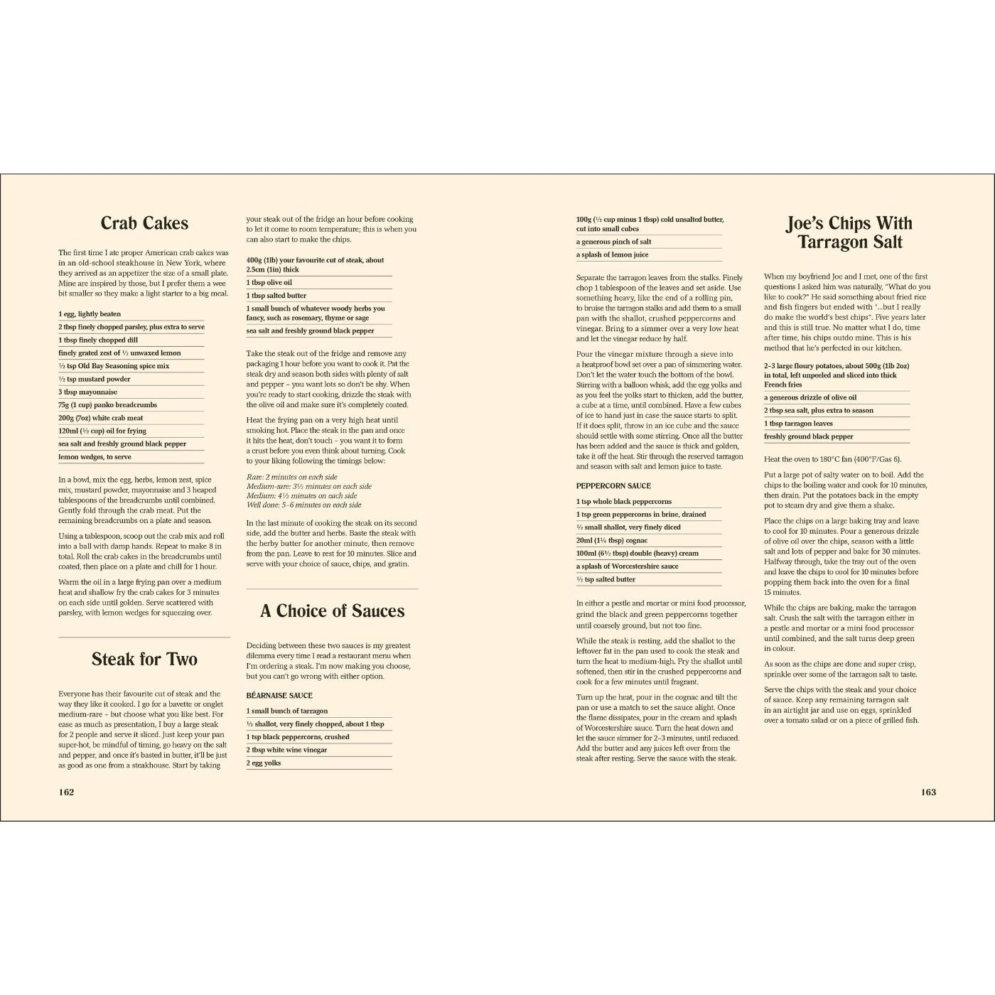 Cookbook recipes for couples meals