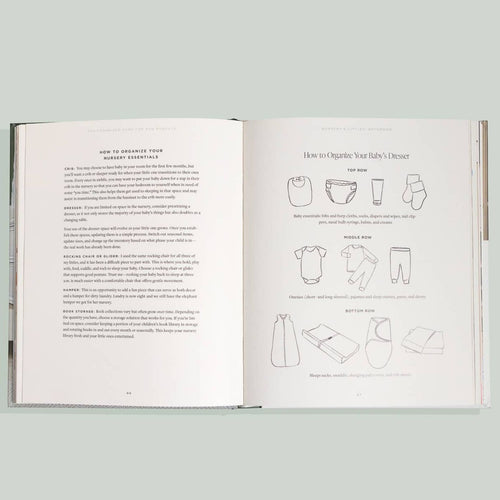 Home organization guide for new and expecting parents